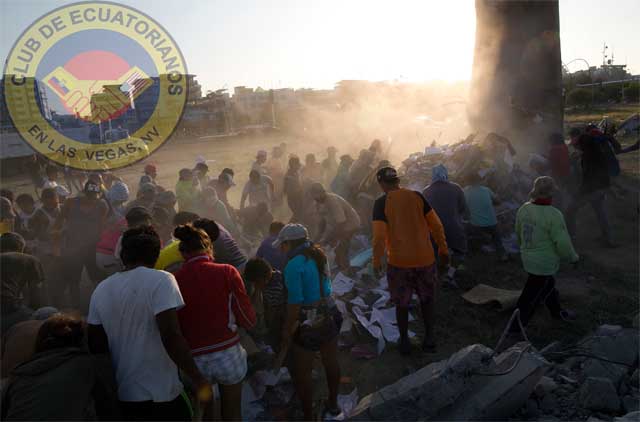 Call for solidarity with earthquake victims in Ecuador